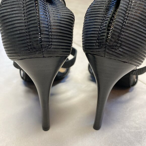 Joe's Jeans Womens Shoes 8 Gray Strappy Open Toe High Heel Sandal Pump NWT Sexy - Picture 6 of 13